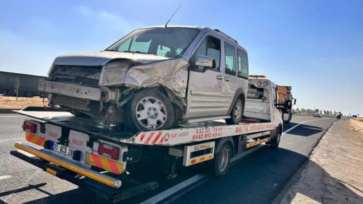 Mardin’de  trafik kazası: 6 yaralı