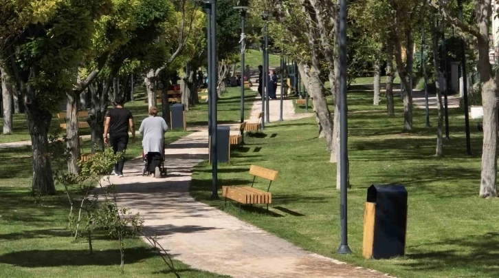 Bilecik'te  Uğur Mumcu Parkı yenilendi