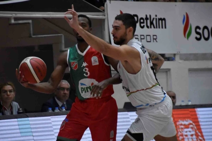 Basketbol Süper Ligi: Aliağa Petkimspor: 81 - Pınar Karşıyaka: 69