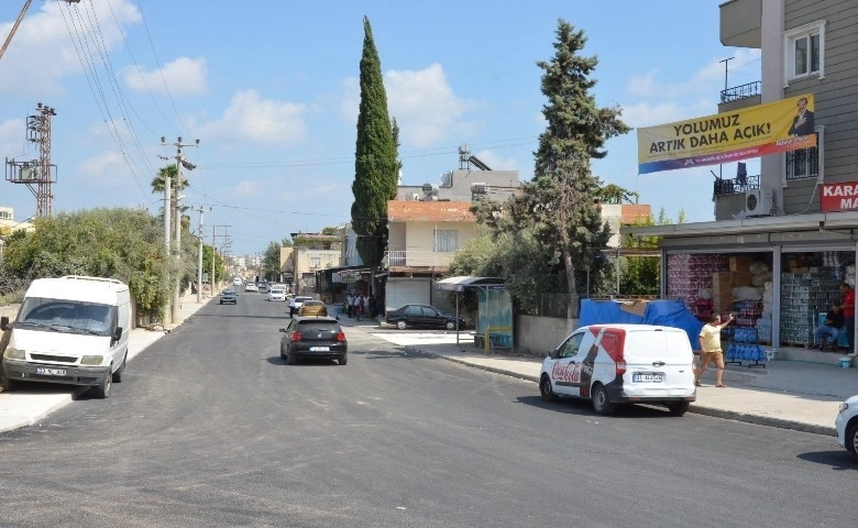 Mersin'de yol çalışmaları sürüyor