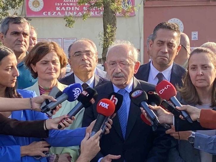 CHP lideri Kılıçdaroğlu, Gezi davası tutukluları Mater ve Özerden’i ziyaret etti