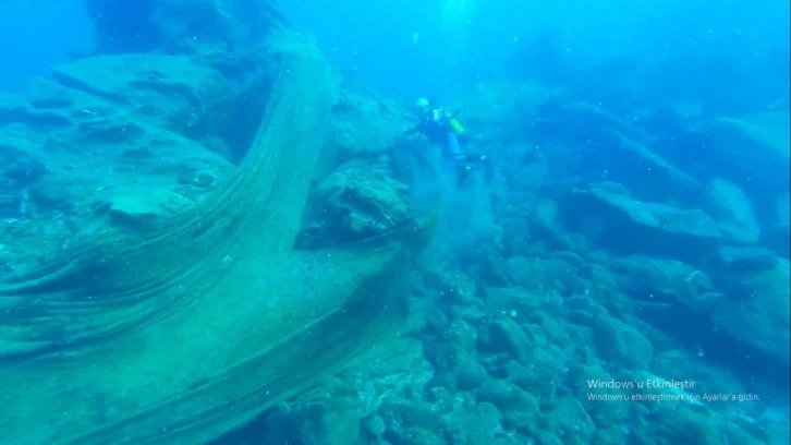 Bodrum d Denizden 500 metrekare hayalet ağ topladılar