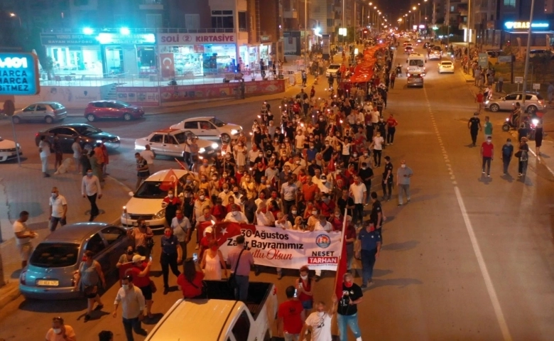 Mersin Mezitli’de Zafer coşkusu meşaleli yürüyüşle yaşanacak