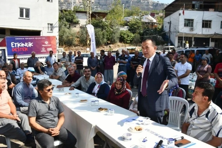 Mersin Yenişehir Belediyesinden üreticilere organik solucan gübresi