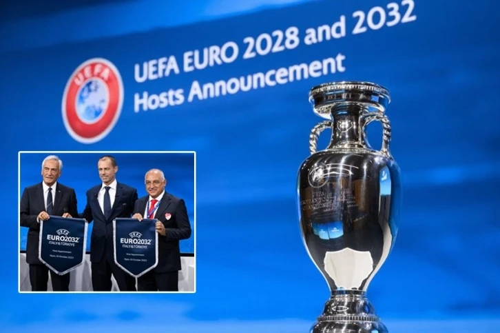 UEFA'dan Türkiye için EURO 2032 kararı!