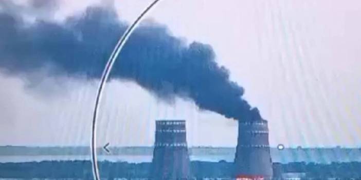 Ukrayna’daki Zaporijya Nükleer Santrali vuruldu