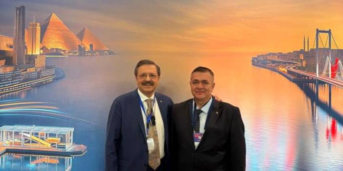 Akıncı, Kahire’de Türkiye-Mısır İş Forumu’na katıldı
